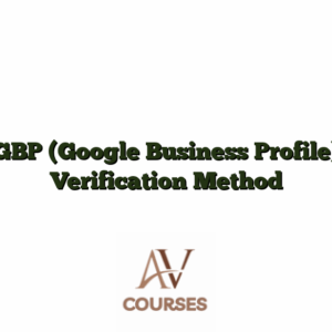 GBP (Google Business Profile) Verification Method