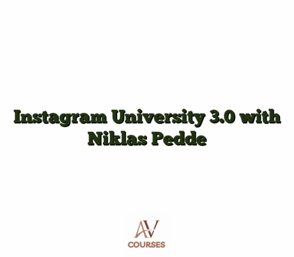 Instagram University 3.0 with Niklas Pedde
