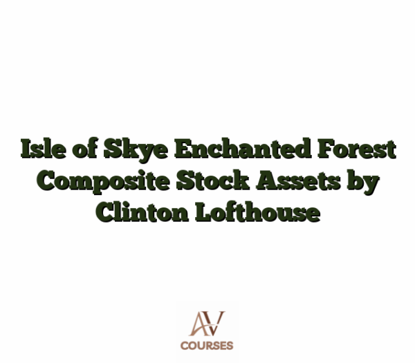 Isle of Skye Enchanted Forest Composite Stock Assets by Clinton Lofthouse