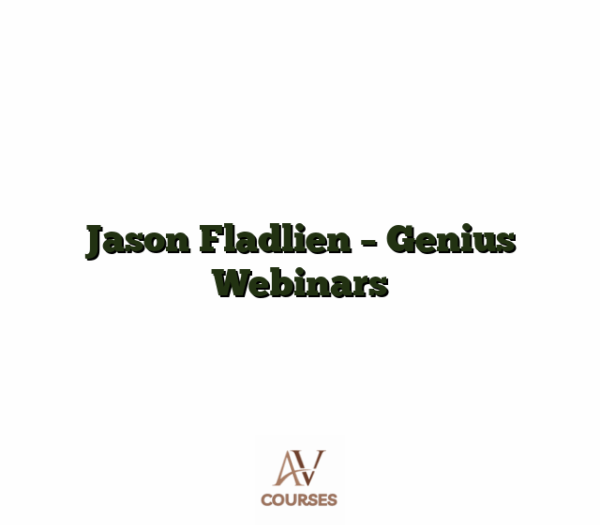 Jason Fladlien - Genius Webinars