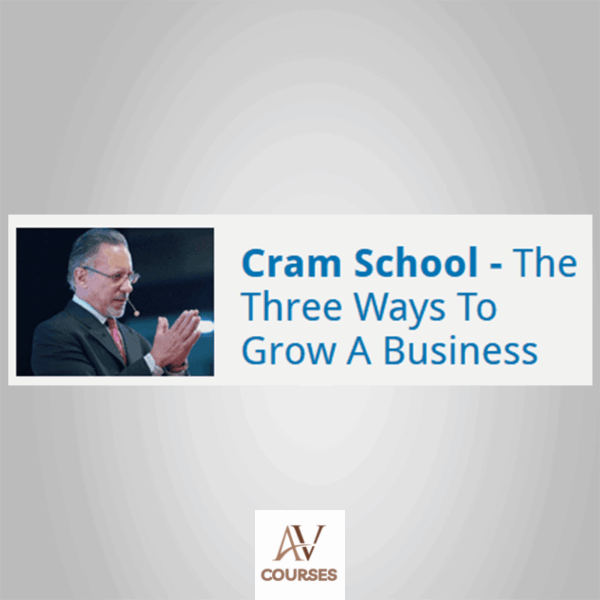 Jay Abraham Cram School - The Three Ways To Grow Your Business
