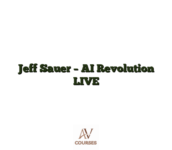 Jeff Sauer - AI Revolution LIVE