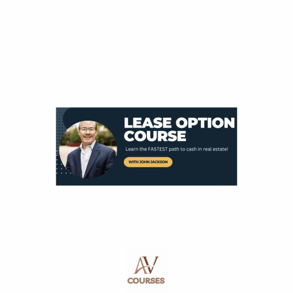 John Jackson - Lease Options Course