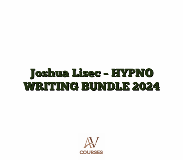 Joshua Lisec - HYPNO WRITING BUNDLE 2024