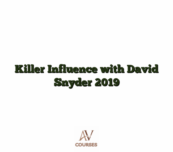 Killer Influence with David Snyder 2019