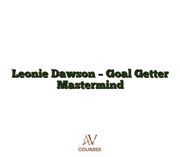 Leonie Dawson - Goal Getter Mastermind