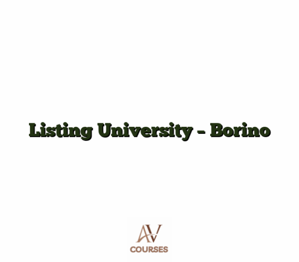 Listing University - Borino