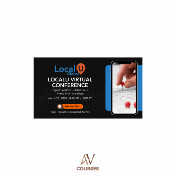 LocalU Global - A Virtual Conference - The Leading Edge of Local Search Seminars