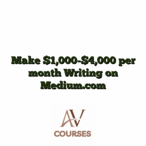 Make $1,000-$4,000 per month Writing on Medium.com