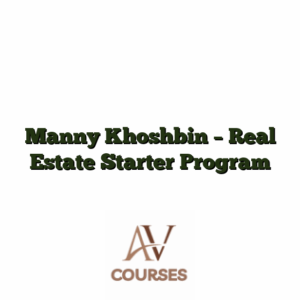 Manny Khoshbin - Real Estate Starter Program