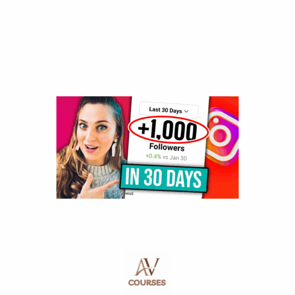 Maria Wendt - 1K Followers In 30 Days Instagram Challenge