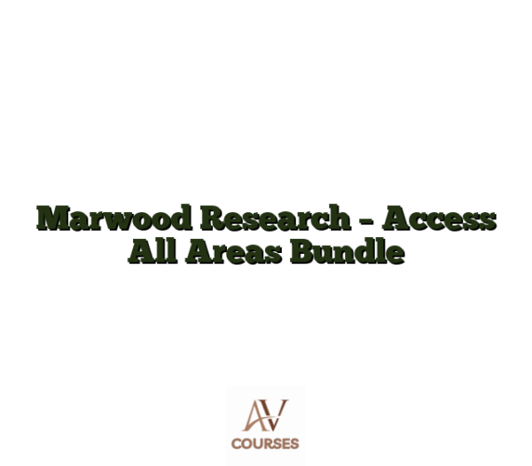 Marwood Research - Access All Areas Bundle