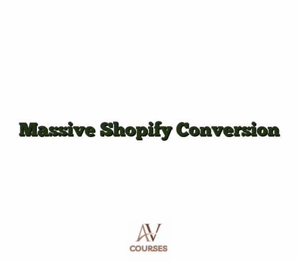 Massive Shopify Conversion