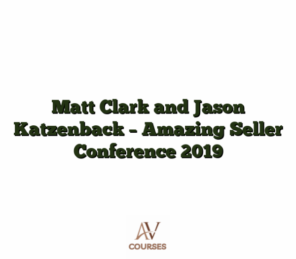 Matt Clark and Jason Katzenback - Amazing Seller Conference 2019