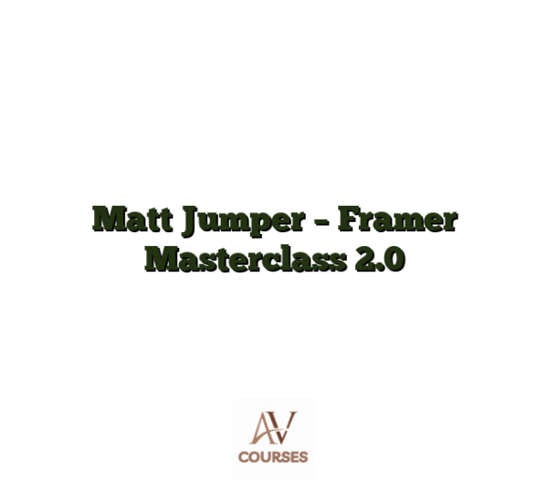 Matt Jumper - Framer Masterclass 2.0