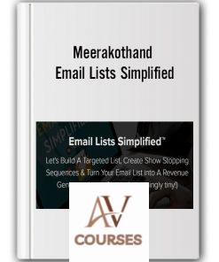 Meerakothand – Email Lists Simplified