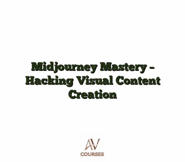 Midjourney Mastery - Hacking Visual Content Creation