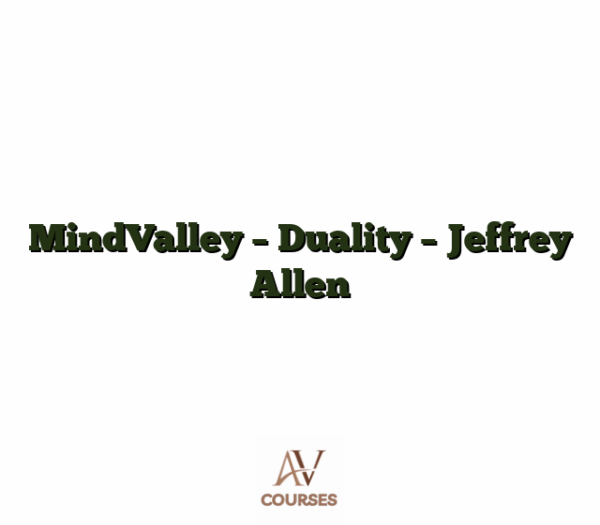 MindValley - Duality - Jeffrey Allen
