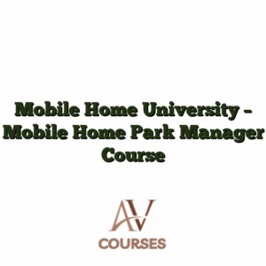 Mobile Home University - Mobile Home Park Manager Course