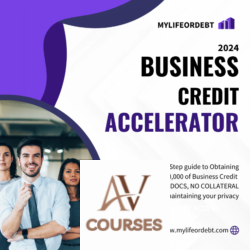 My Life Or Debt - Business Credit Accelerator - Get Funded without your SSN. All you need is your EIN & LLC