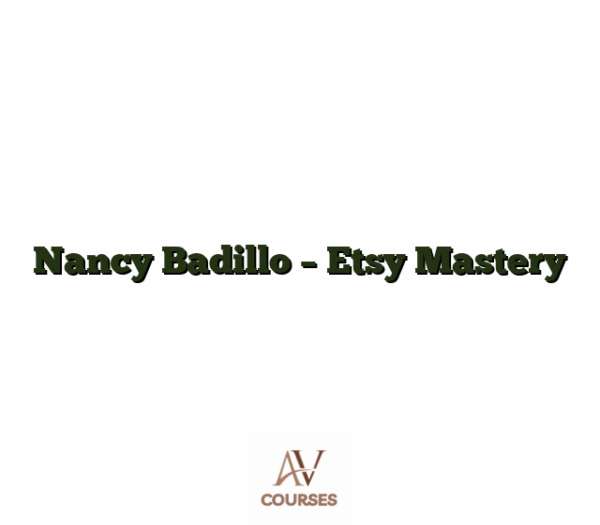 Nancy Badillo - Etsy Mastery