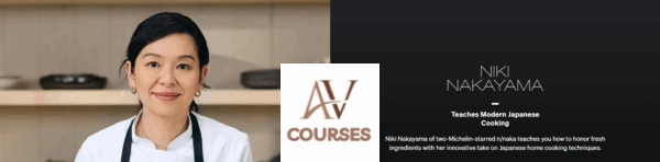 Niki Nakayama - MasterClass - Teaches Modern Japanese Cooking