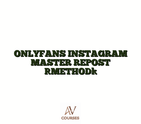 ONLYFANS INSTAGRAM MASTER REPOST [METHOD]