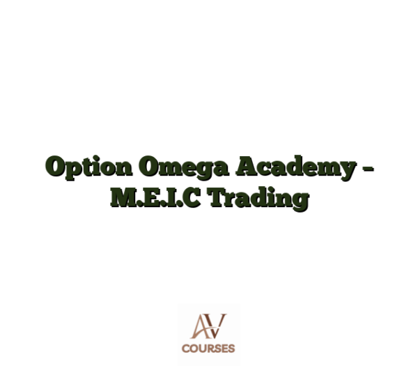 Option Omega Academy - M.E.I.C Trading