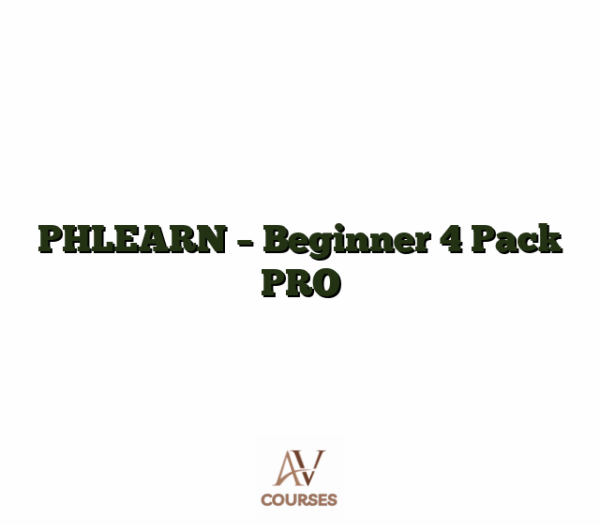 PHLEARN - Beginner 4 Pack PRO