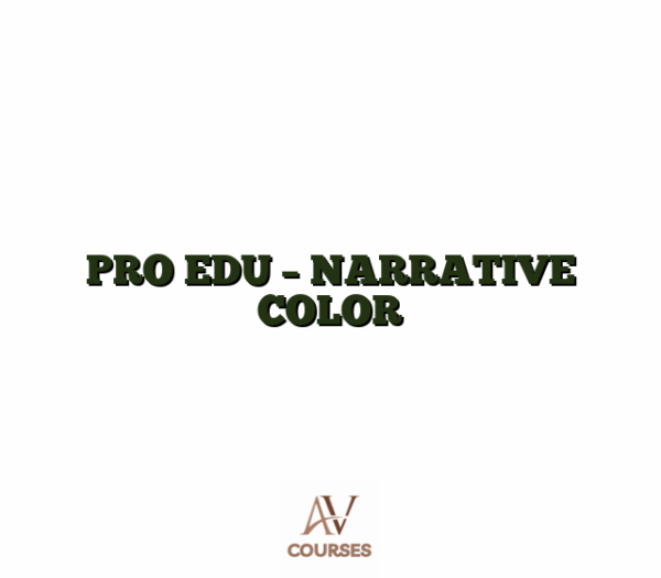 PRO EDU - NARRATIVE COLOR