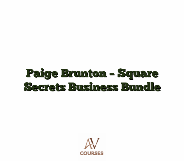 Paige Brunton - Square Secrets Business Bundle