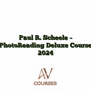 Paul R. Scheele - PhotoReading Deluxe Course 2024