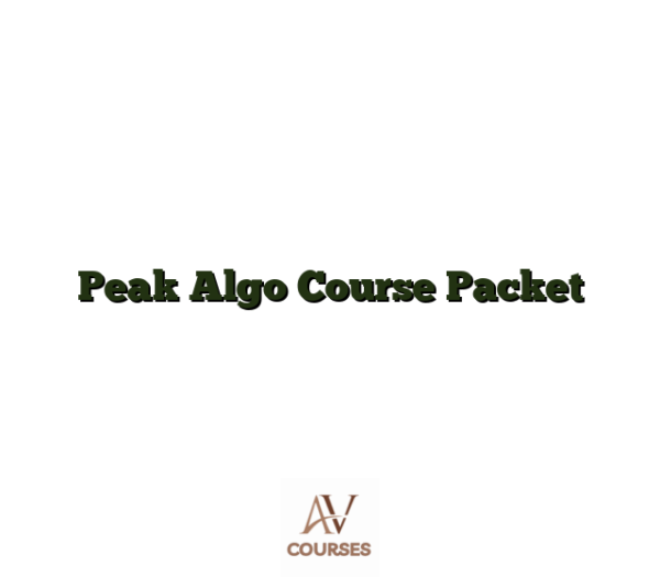 Peak Algo Course Packet