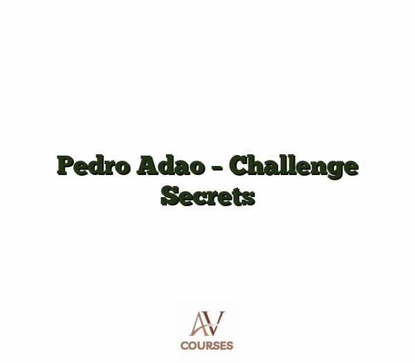 Pedro Adao - Challenge Secrets