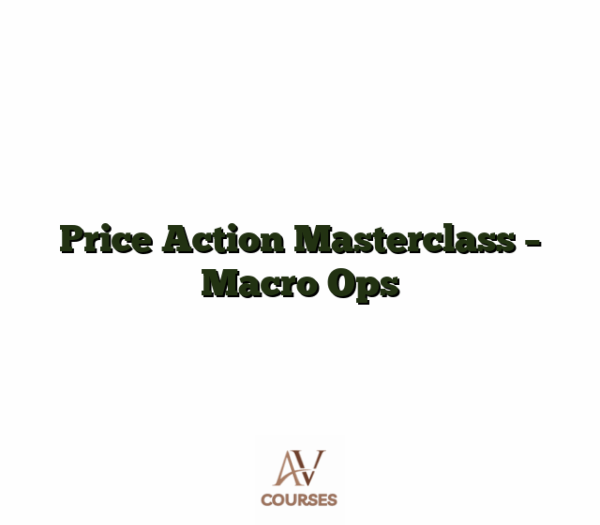 Price Action Masterclass - Macro Ops