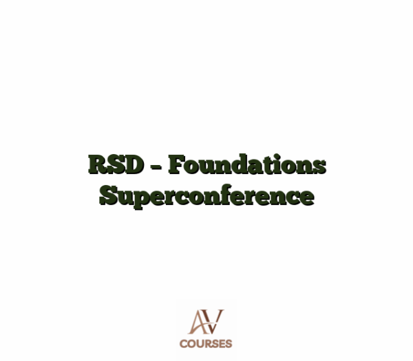 RSD - Foundations Superconference