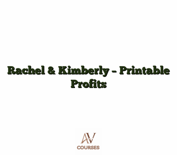Rachel & Kimberly - Printable Profits