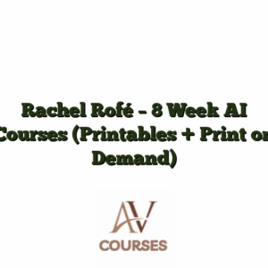 Rachel Rofé - 8 Week AI Courses (Printables + Print on Demand)
