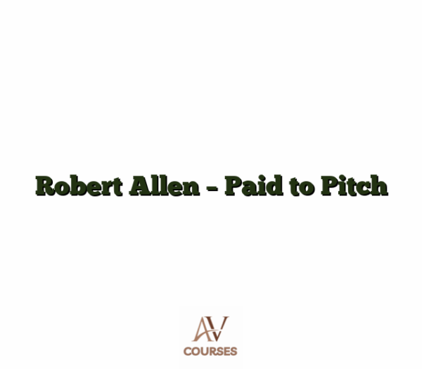 Robert Allen - Paid to Pitch