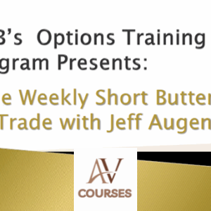 SMB – Jeff Augen – Weekly Short Butterfly