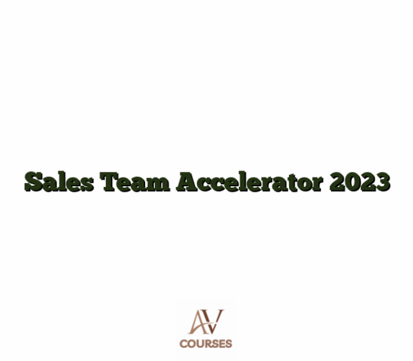 Sales Team Accelerator 2023