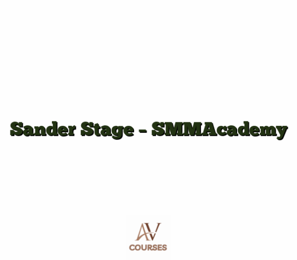 Sander Stage - SMMAcademy