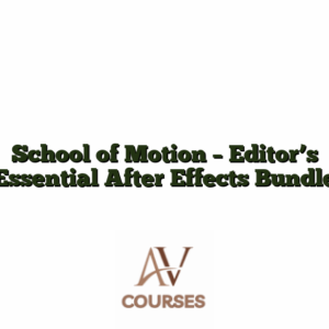 School of Motion - Editor’s Essential After Effects Bundle