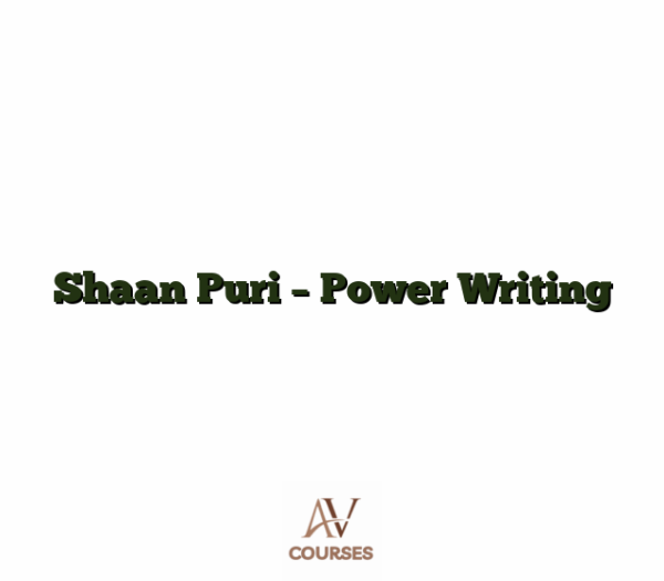 Shaan Puri - Power Writing