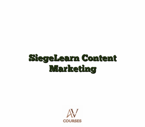 SiegeLearn Content Marketing