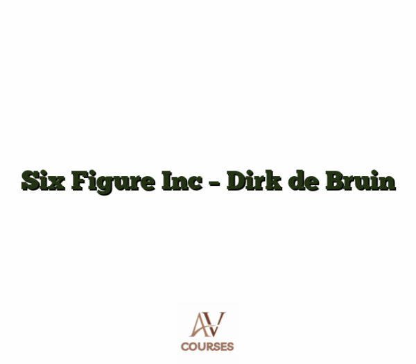 Six Figure Inc - Dirk de Bruin