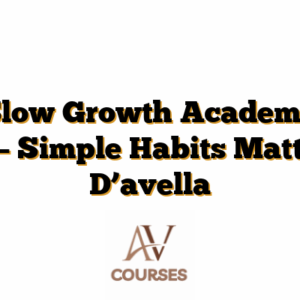 Slow Growth Academy – Simple Habits Matt D’avella