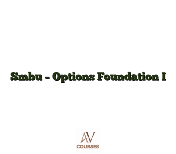 Smbu - Options Foundation I