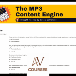 Erica Schneider - The MP3 Content Engine