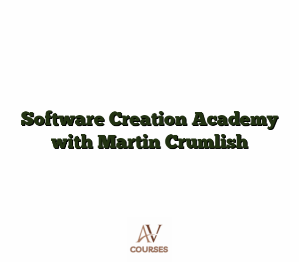 Software Creation Academy with Martin Crumlish